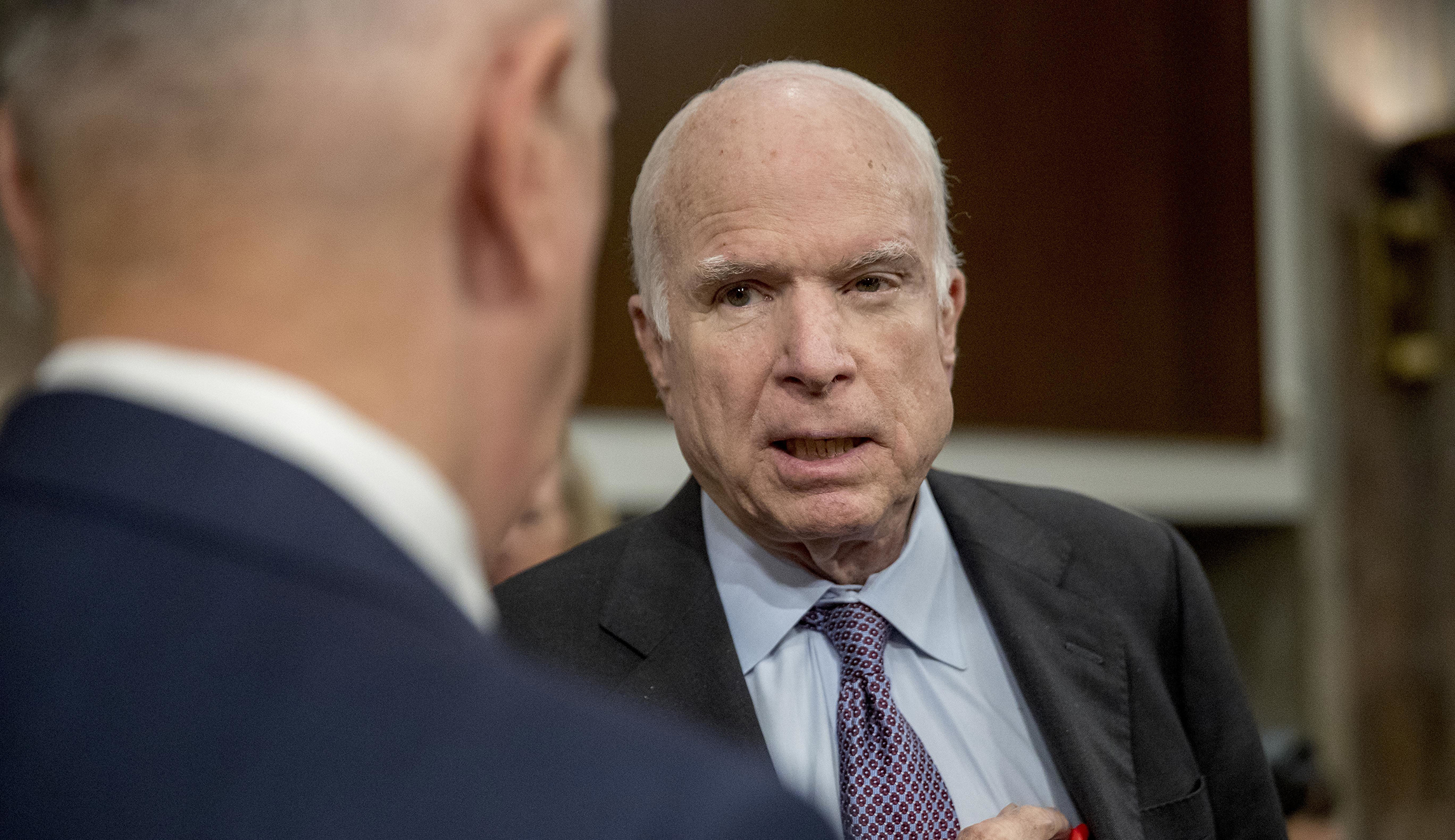 John McCain blocking Trump’s Army secretary nominee over Niger information