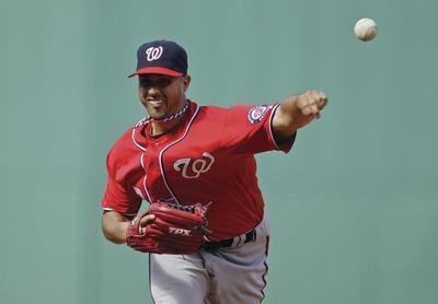 Charles Krupa/APWashington Nationals left-hander Gio Gonzalez, who will start Friday night, is 8-2 with a 2.35 ERA this season.