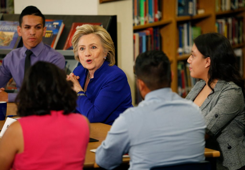 Will Clinton make up her mind on charter schools?