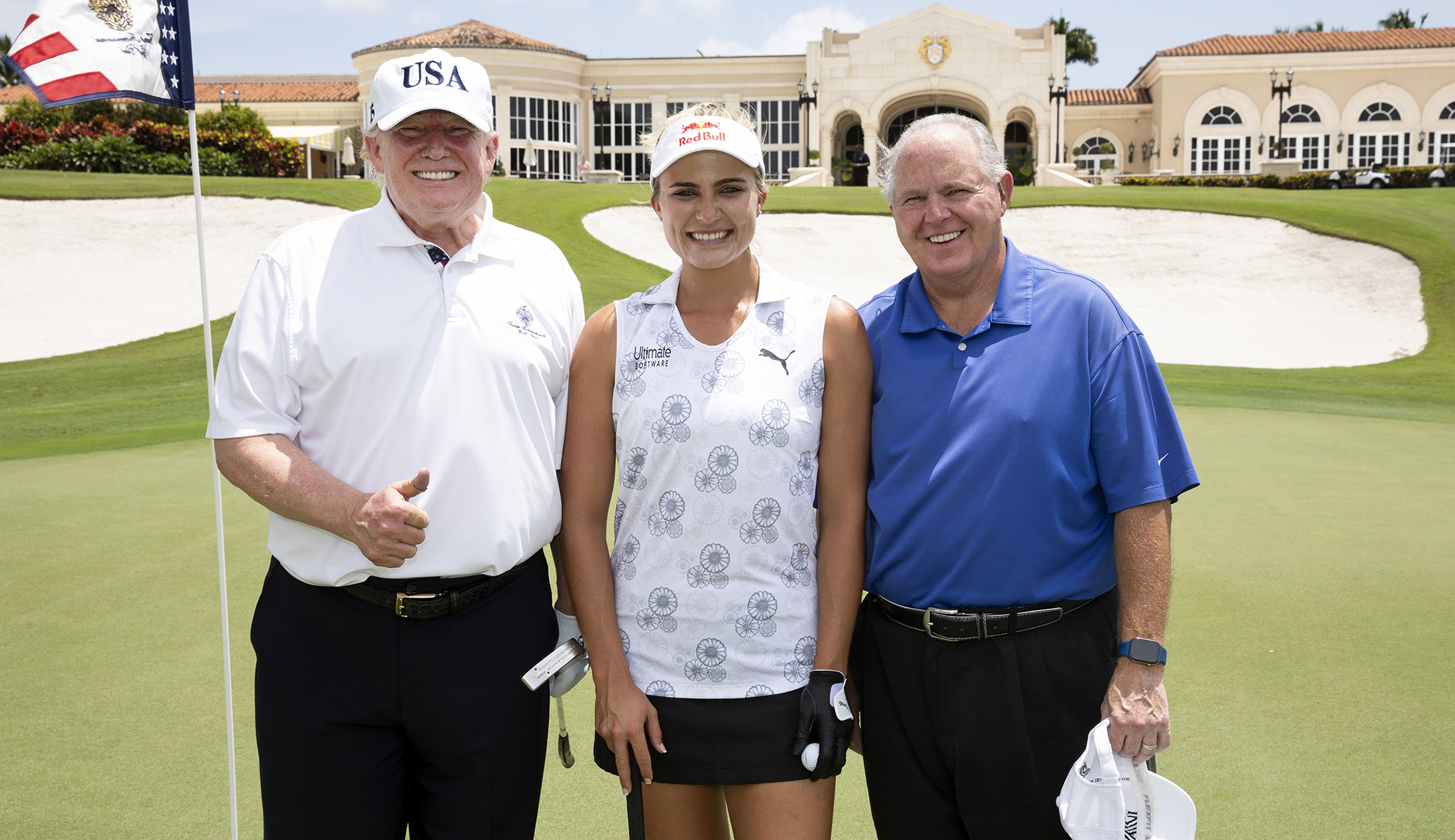 Pro golfer Lexi Thompson quitting social media after backlash for golfing with Trump