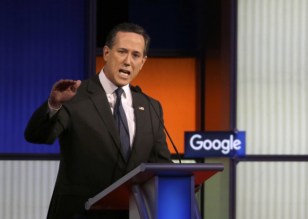 Santorum: To fight climate change, bring back jobs from China