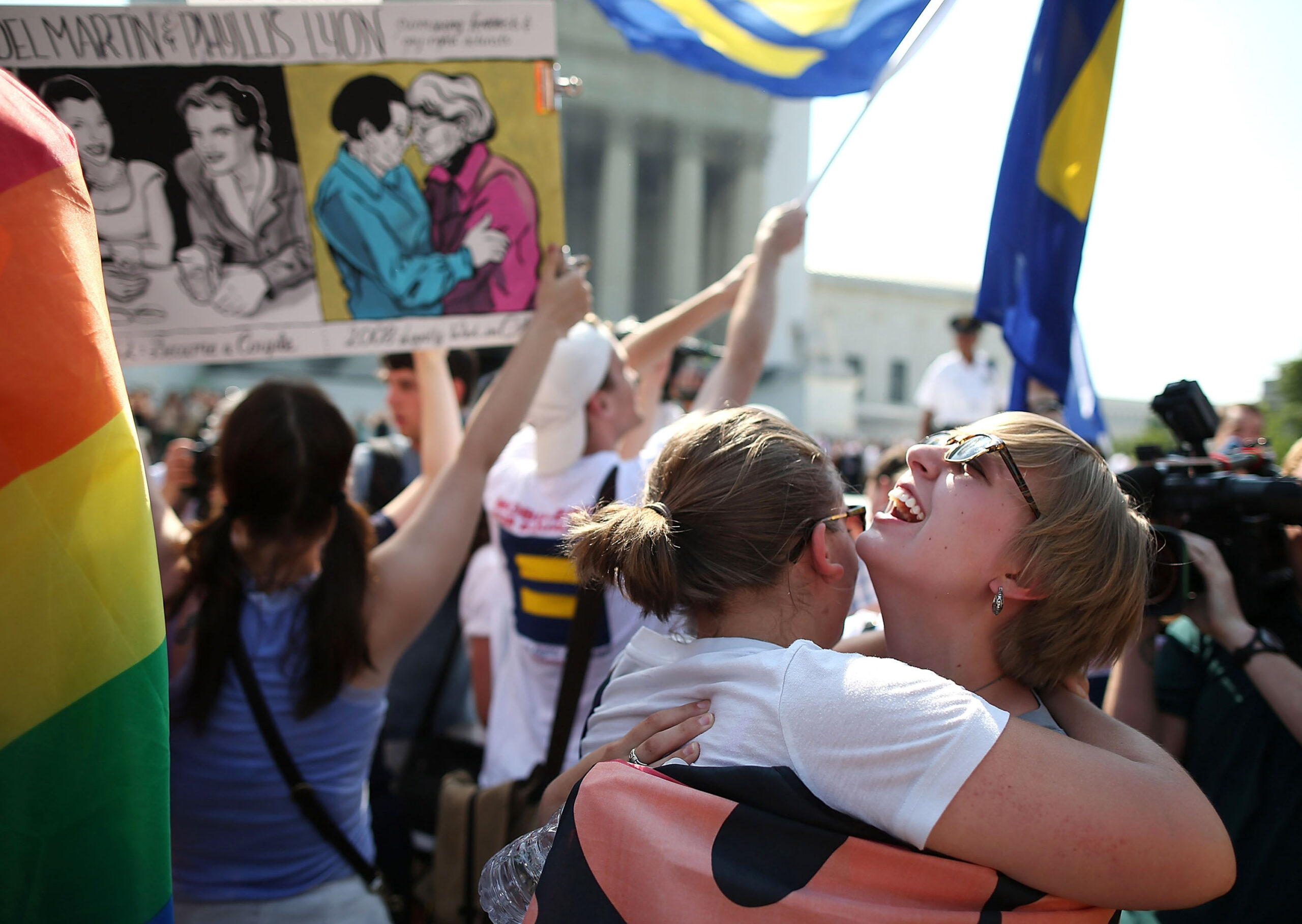 PHOTO GALLERY: Scenes from the gay-marriage rulings at the Supreme Court