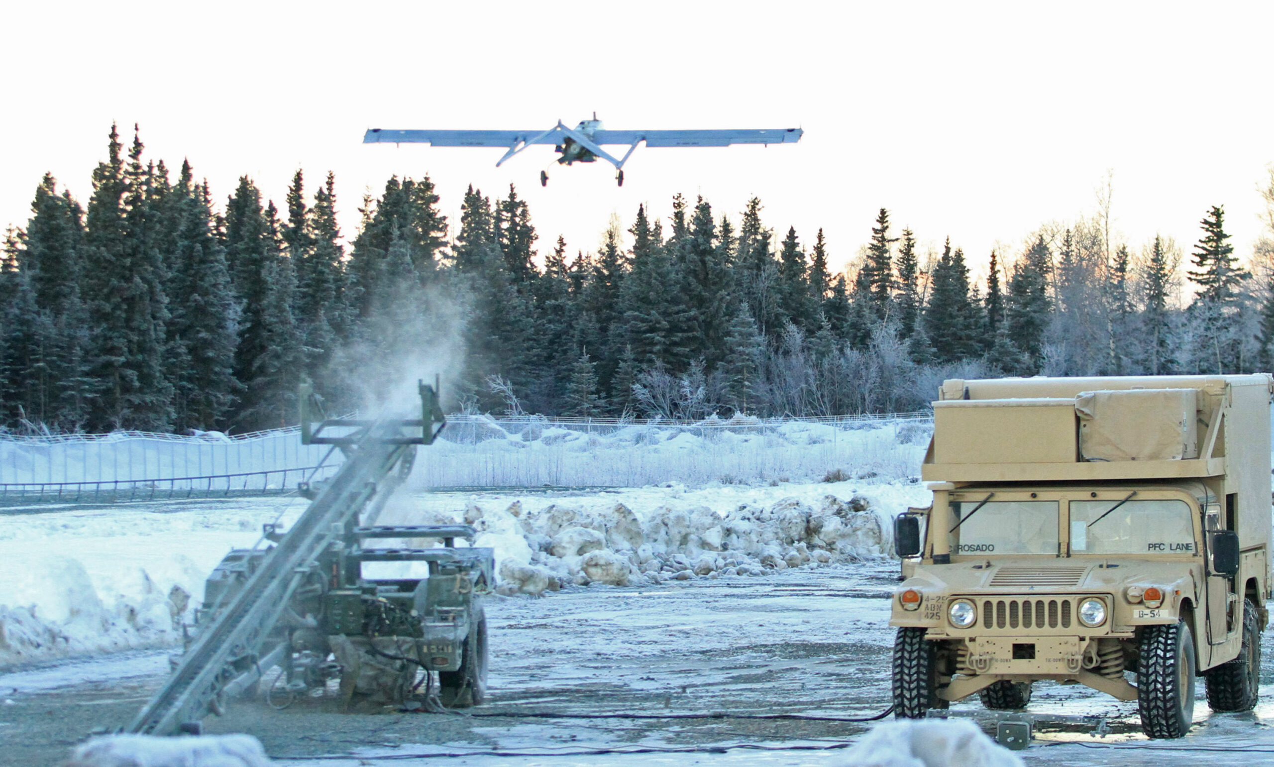Alaska soldiers train with unmanned aircraft