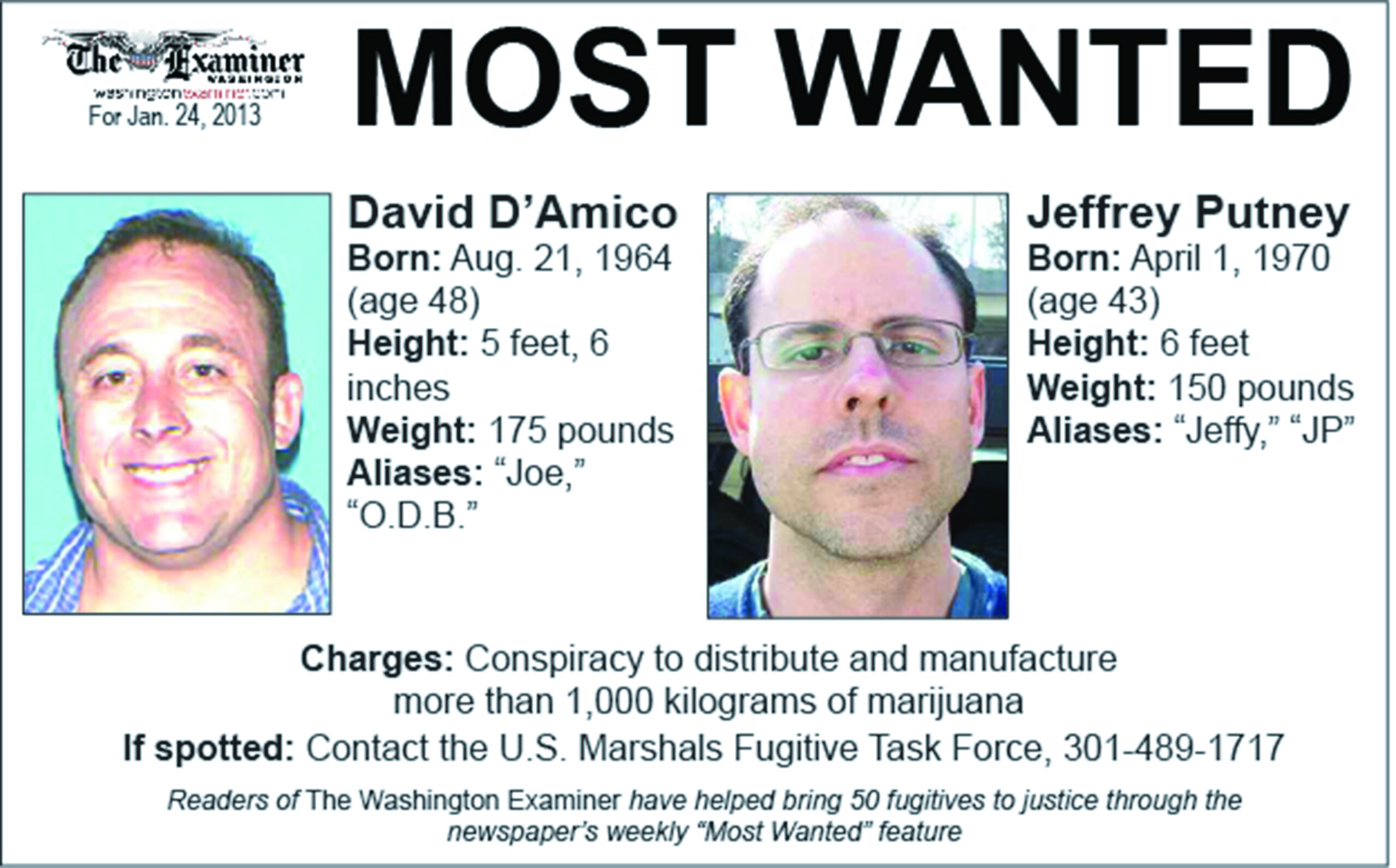 Most Wanted: 2 more fugitives sought in massive drug operation