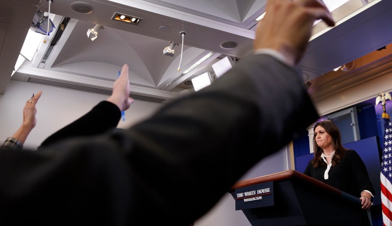 She said 353 minutes in May and June were spent on Russia coverage (AP Photo/Evan Vucci)