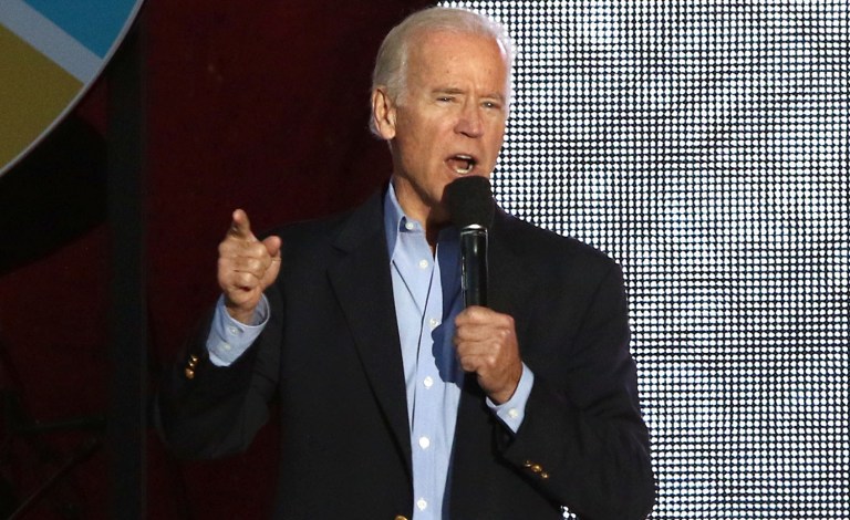 During a stop in Riga, Latvia, Biden said that the U.S. has 