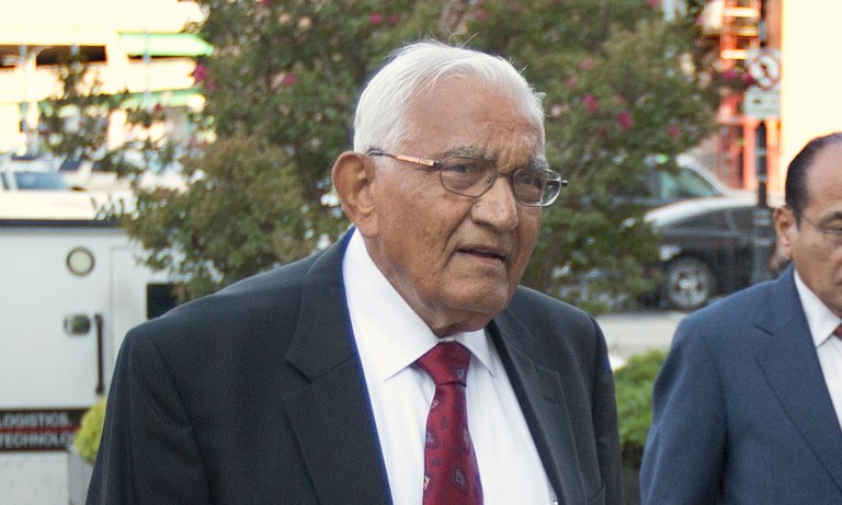 The 83-year-old father of Ami Bera solicited $260,000 in unlawful donations to his son's campaign. (AP Photo/Rich Pedroncelli)