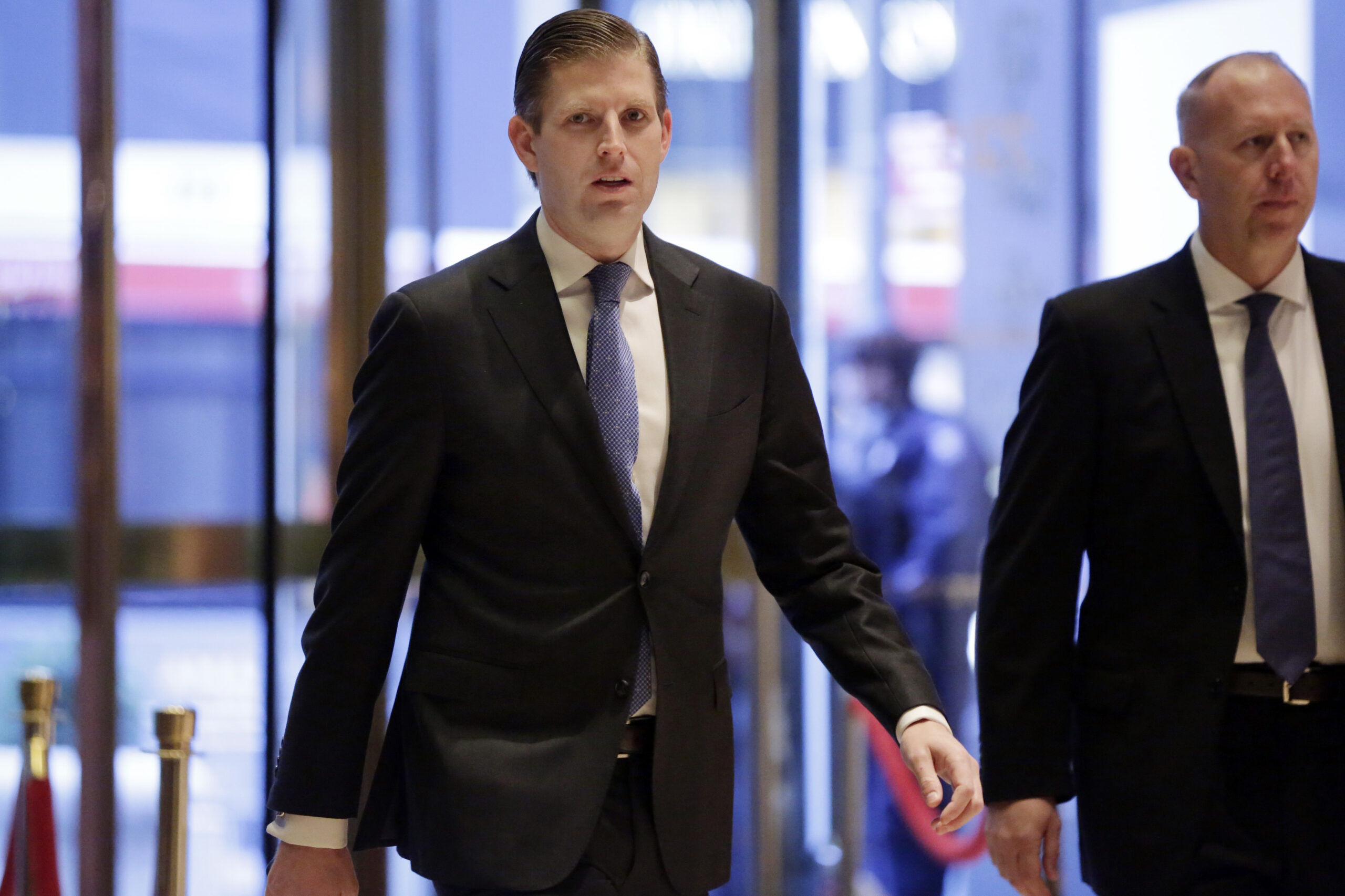 Trump: ‘Ridiculous shame’ for son Eric to stop fundraising because of ‘possible conflict of interest’