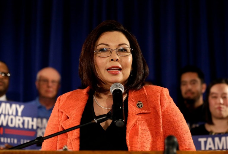 An Illinois judge set a court date Thursday in the lawsuit pending against Rep. Tammy Duckworth over her alleged mistreatment of employees at the Department of Veterans Affairs, where the Democratic Senate candidate served in high-level positions from 2006 to 2011. Duckworth is the Democratic nominee for U.S. Senate in this state this year. (AP Photo/Nam Y. Huh)