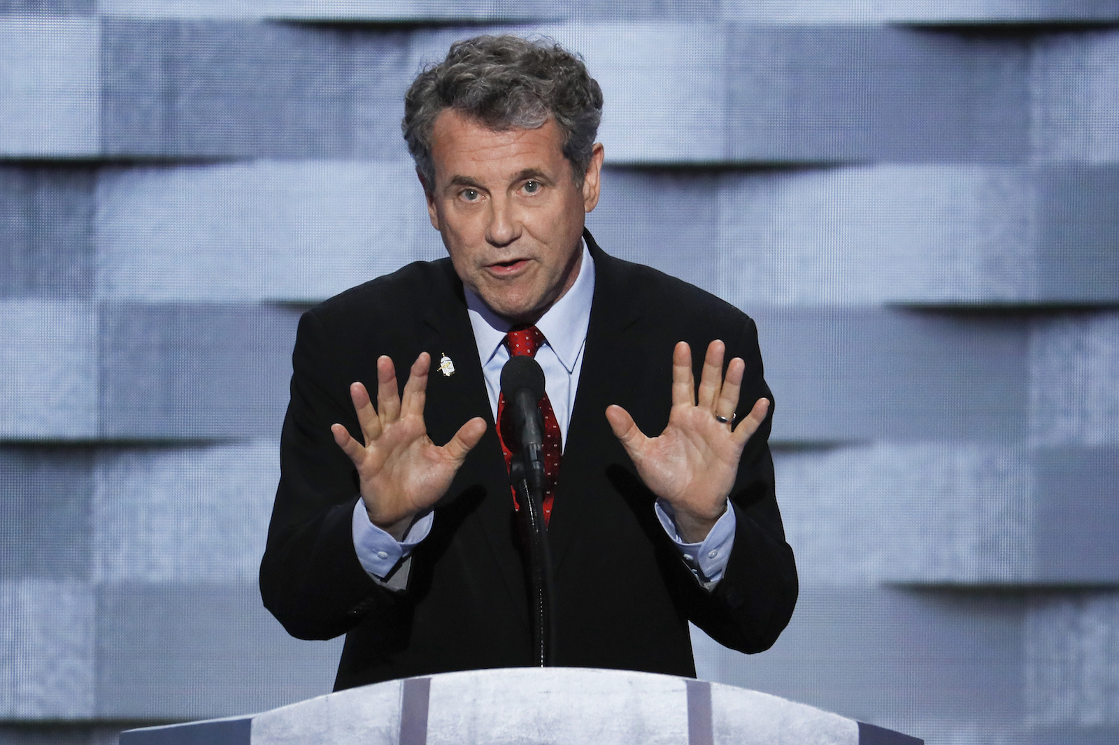 Sherrod Brown: I pray to God for Trump to stop using ‘Stalinist talk’ to refer to the press
