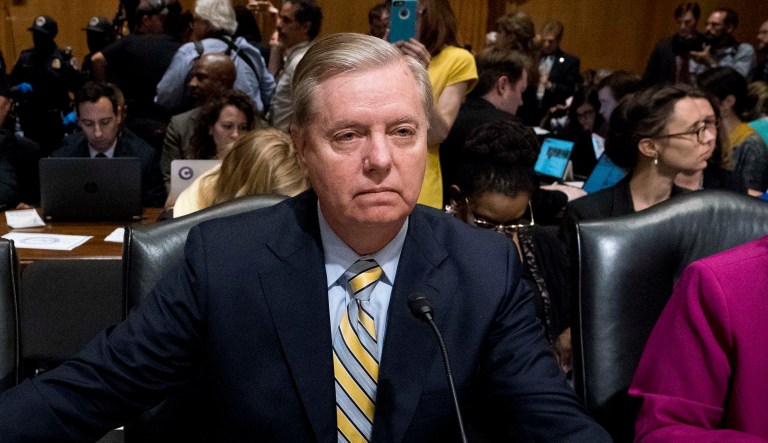 Sen. Lindsey Graham, one of the sponsors of a bill to overhaul Obamacare, said Monday that he would do everything he could to stop Democrats from moving the country in the direction of healthcare system that is funded and run by the federal government. (AP Photo/Andrew Harnik)