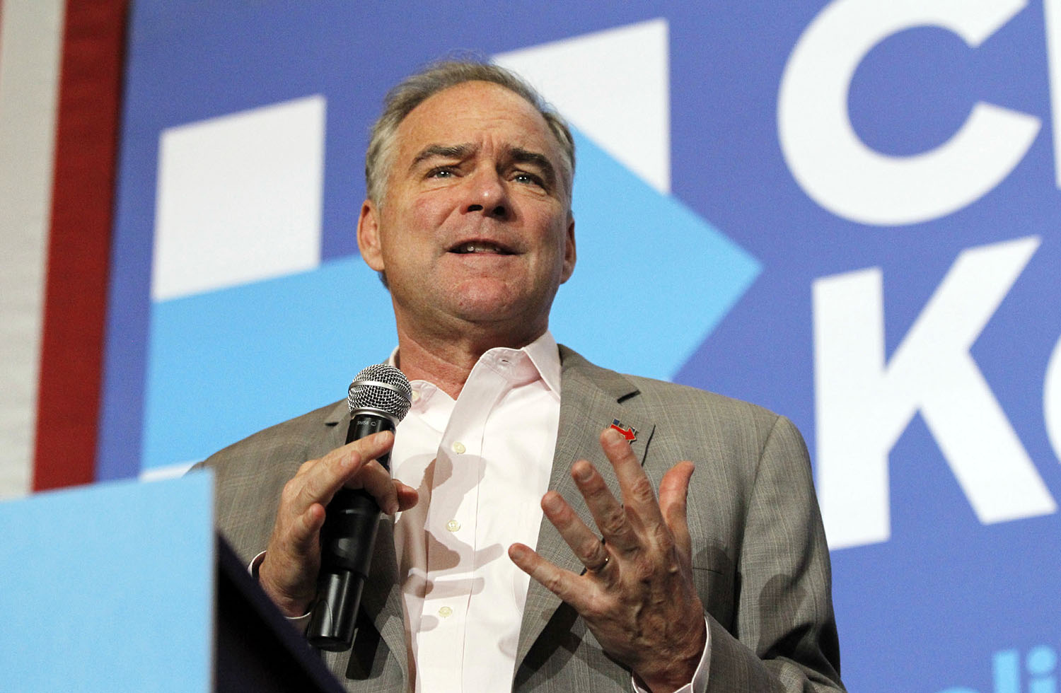 Kaine scolds Trump’s ‘cavalier’ attitude toward violence