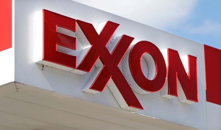 Shareholders approved a ballot measure for the oil giant to issue reports that disclose how it will transition to a low-carbon energy future. (AP Photo/Mark Humphrey)