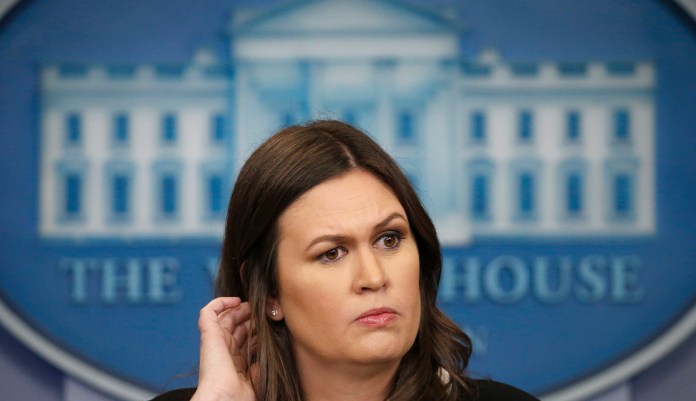 The White House press secretary called the speculation that immediately followed those reports an example of "the media going too far, too fast." (AP Photo/Alex Brandon)