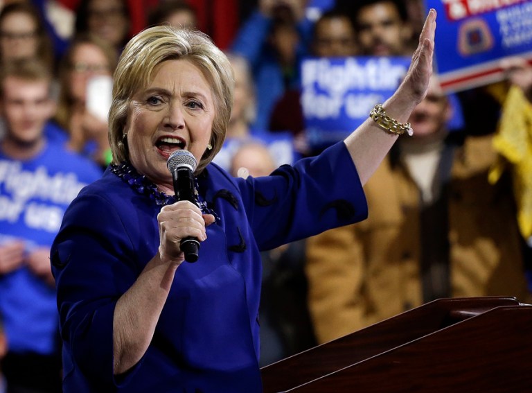 The Tax Policy Center, a Washington think tank, published a paper Thursday afternoon finding that Hillary Clinton has promised a selection of major tax increases that, taken together, would eclipse the trillion-dollar mark in the next 10 years and fall mostly on top earners. (AP Photo/Julie Jacobson)