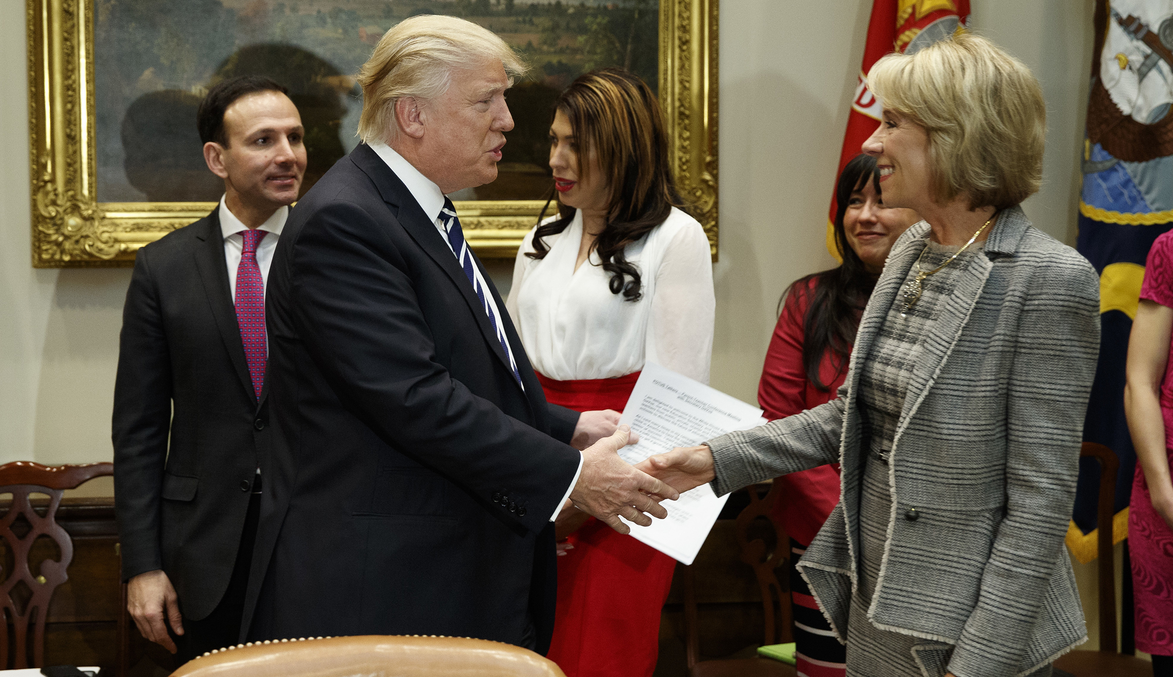 Trump to donate second quarter salary to Department of Education