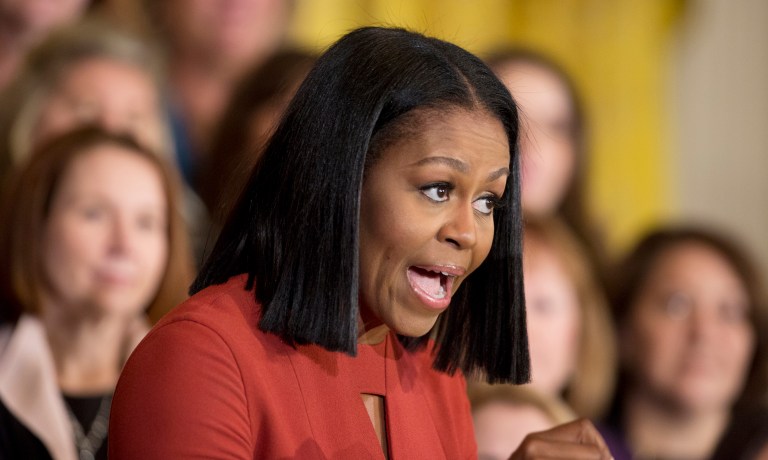 Outgoing first lady Michelle Obama said she's available to give Melania and Ivanka Trump advice whenever they want it. (AP Photo/Manuel Balce Ceneta)