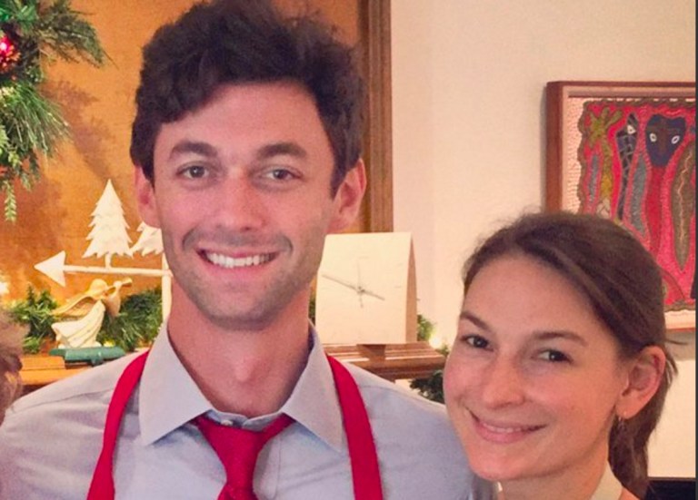 Public service requires personal sacrifice and Ossoff and his Venus need to pick one. (Screengrab/Twitter)