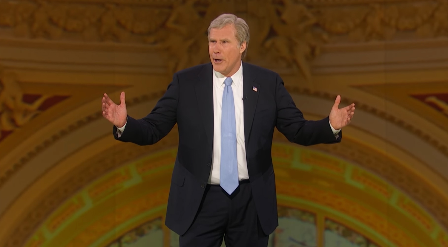 Will Ferrell reprises George W. Bush impersonation at ‘Not the White House Correspondents’ Dinner’