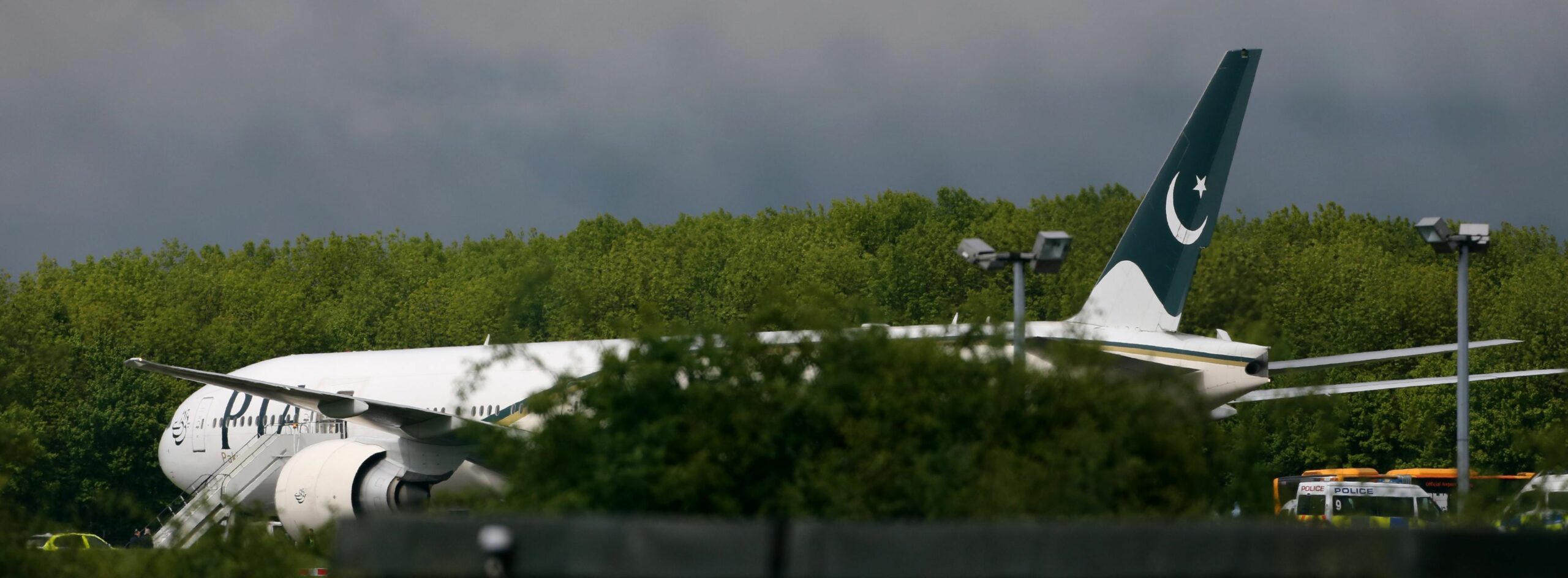 UK-bound Pakistan plane diverted, 2 men arrested