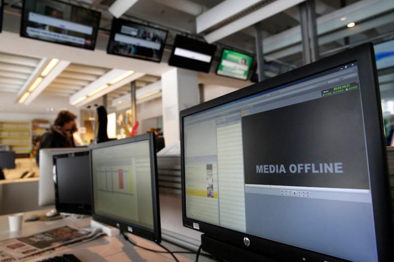 Possible errors in coding suggest a timestamp discrepancy that would indicate the encrypted message was fake. (AP Photo/Christophe Ena)