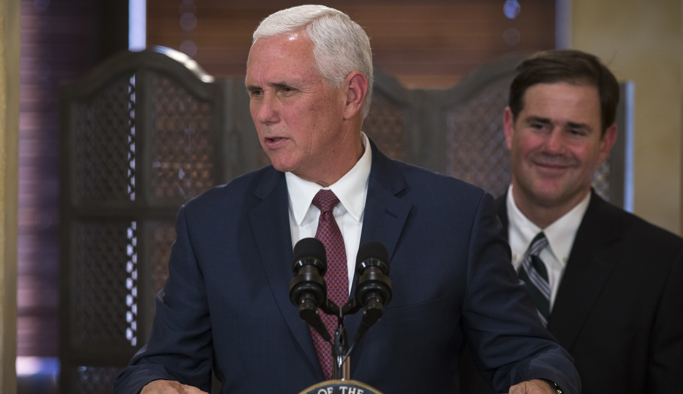Pence denies reports that he convinced Rex Tillerson not to quit