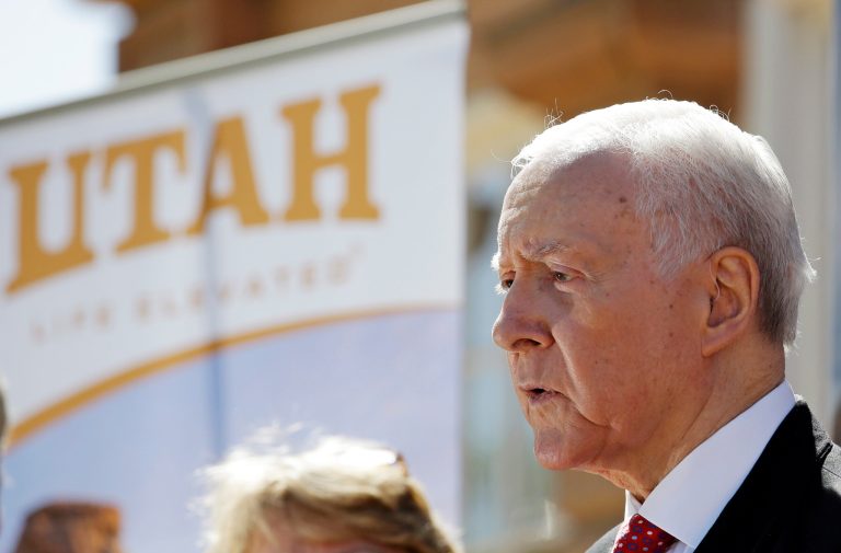 My legislation puts an end to card check once and for all by guaranteeing a worker's right to a secret ballot, writes Utah Sen. Orrin Hatch. (AP Photo/Rick Bowmer)