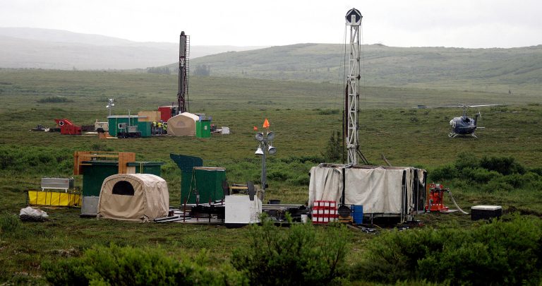 Six federally recognized Native Alaskan tribes and commercial fishing interests started what may well prove to be Big Green's biggest ballyhoo ever with a May 2010 letter to the Environmental Protection Agency against the proposed Pebble Mine -- a huge prospect of copper, gold, and molybdenum near the vast salmon runs of Bristol Bay. (AP/Al Grillo)