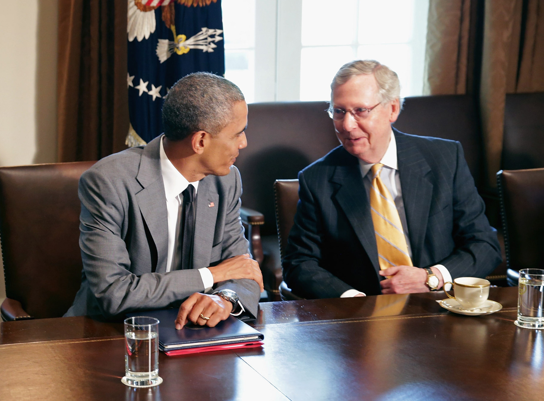 McConnell: President should ask Congress before bombing Islamic State