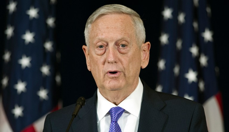 Secretary of Defense Jim Mattis said North Korea's launch of an intercontinental ballistic missile does not bring the United States closer to war with the rogue regime. (AP Photo/Cliff Owen)