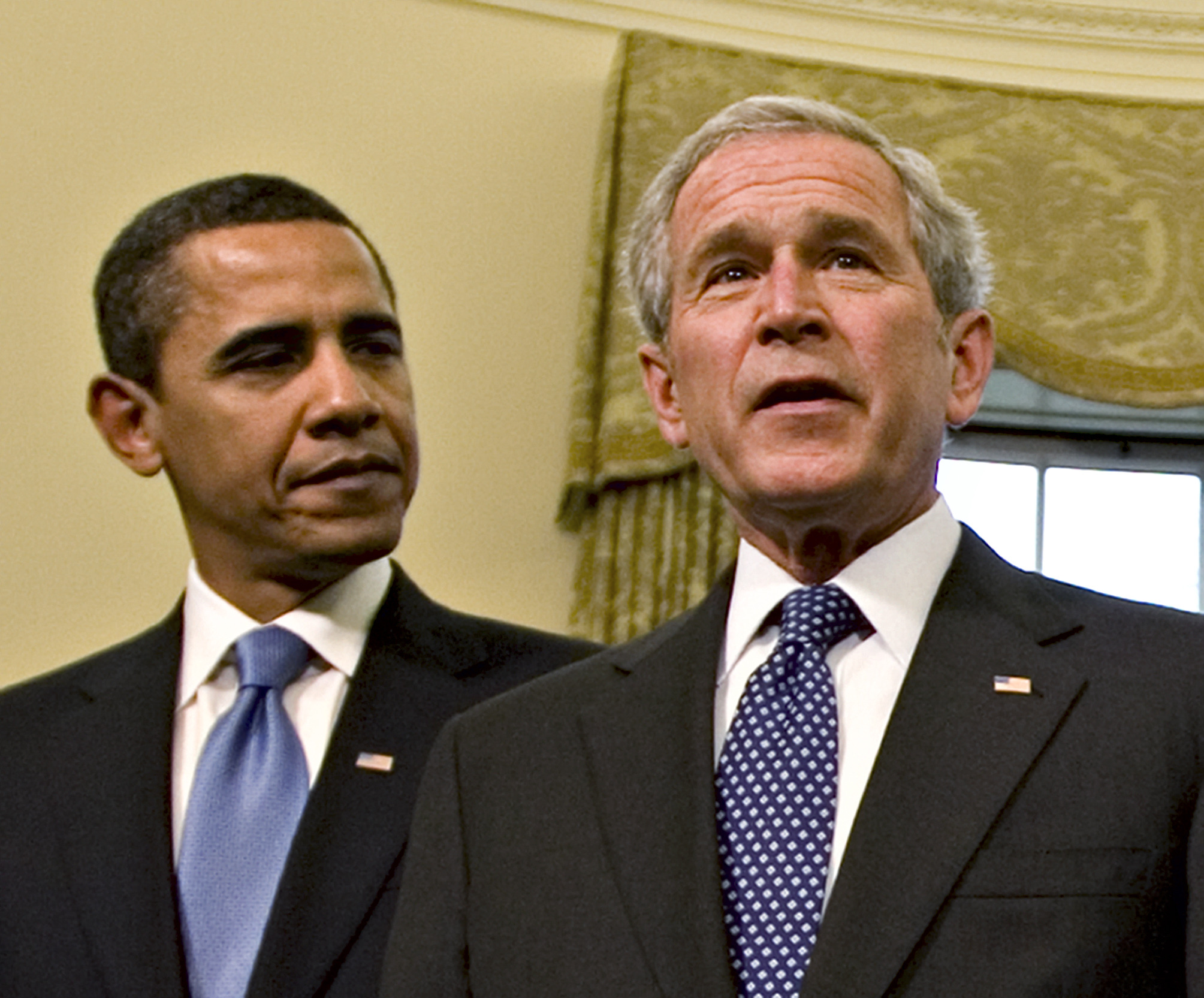 Once the anti-Bush, Obama increasingly mirrors his predecessor