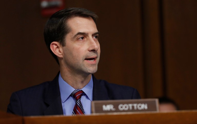 Cotton called Ray Mabus one of the most unpopular secretaries in modern history. (AP Photo/Alex Brandon)