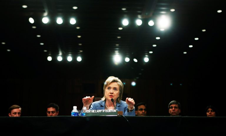 Hillary Clinton willÂ be questioned when she testifies under oath before the House Select Committee on Benghazi on Oct. 22. (AP file photo/Manuel Balce Ceneta)