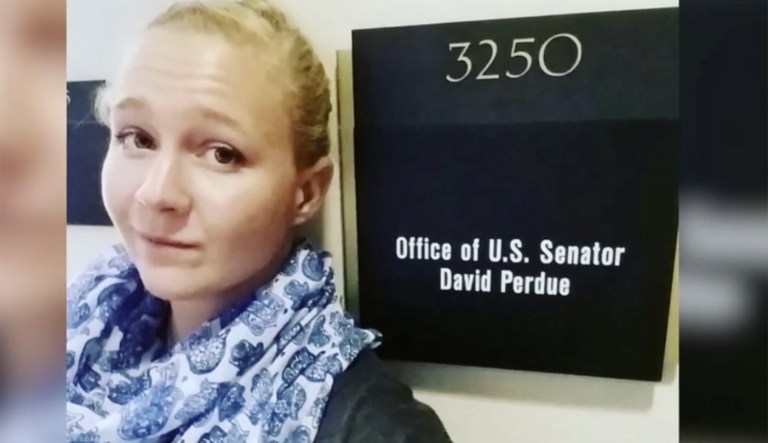 Reality Leigh Winner, who was arrested Saturday, detailed the meeting in a Facebook post Feb. 14. (Screengrab)