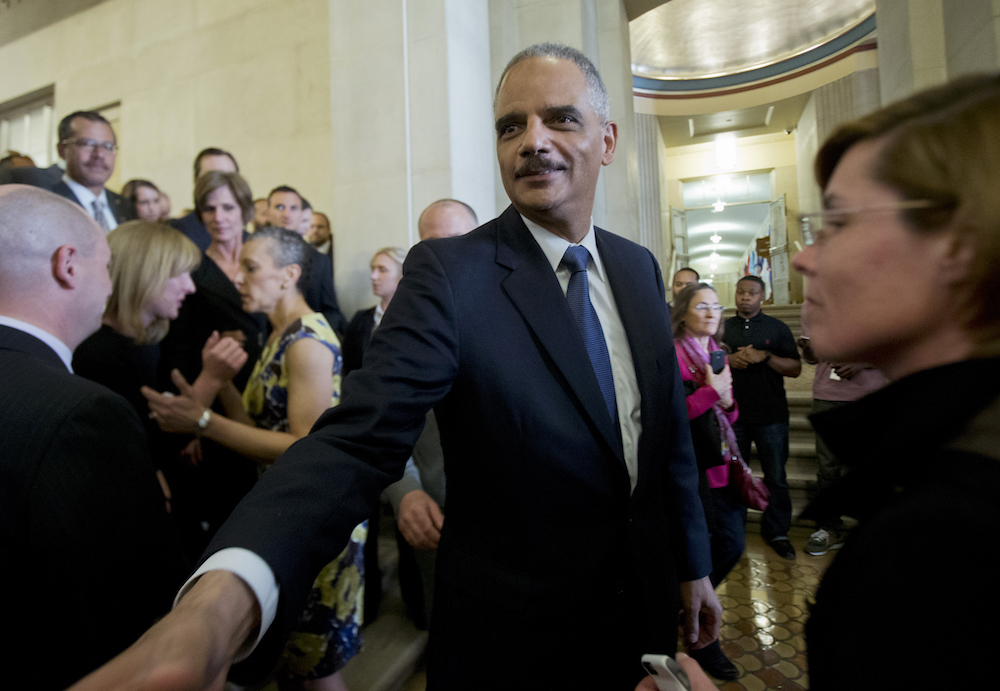 Eric Holder: Marijuana ‘ought to be rescheduled’
