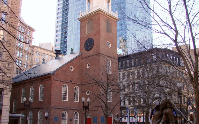The famous U.S. landmark was used by New England colonists in 1773. (Courtesy of Allie Caulfield/Flickr)