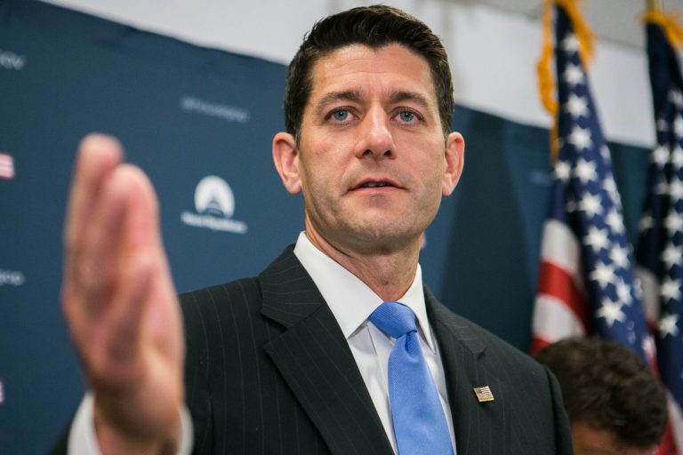 House Speaker Paul Ryan said that he is working with members of both parties on legislation to institute biennial budgeting for the government. (Graeme Jennings/Examiner)