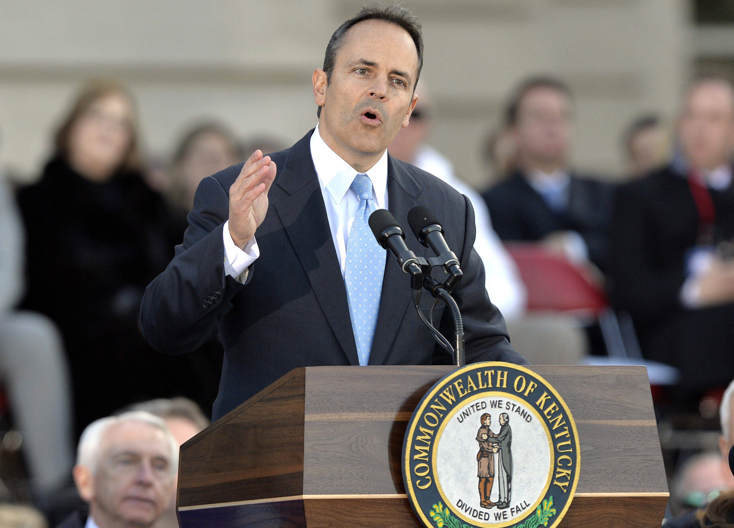 Kentucky governor takes executive action on marriage licenses