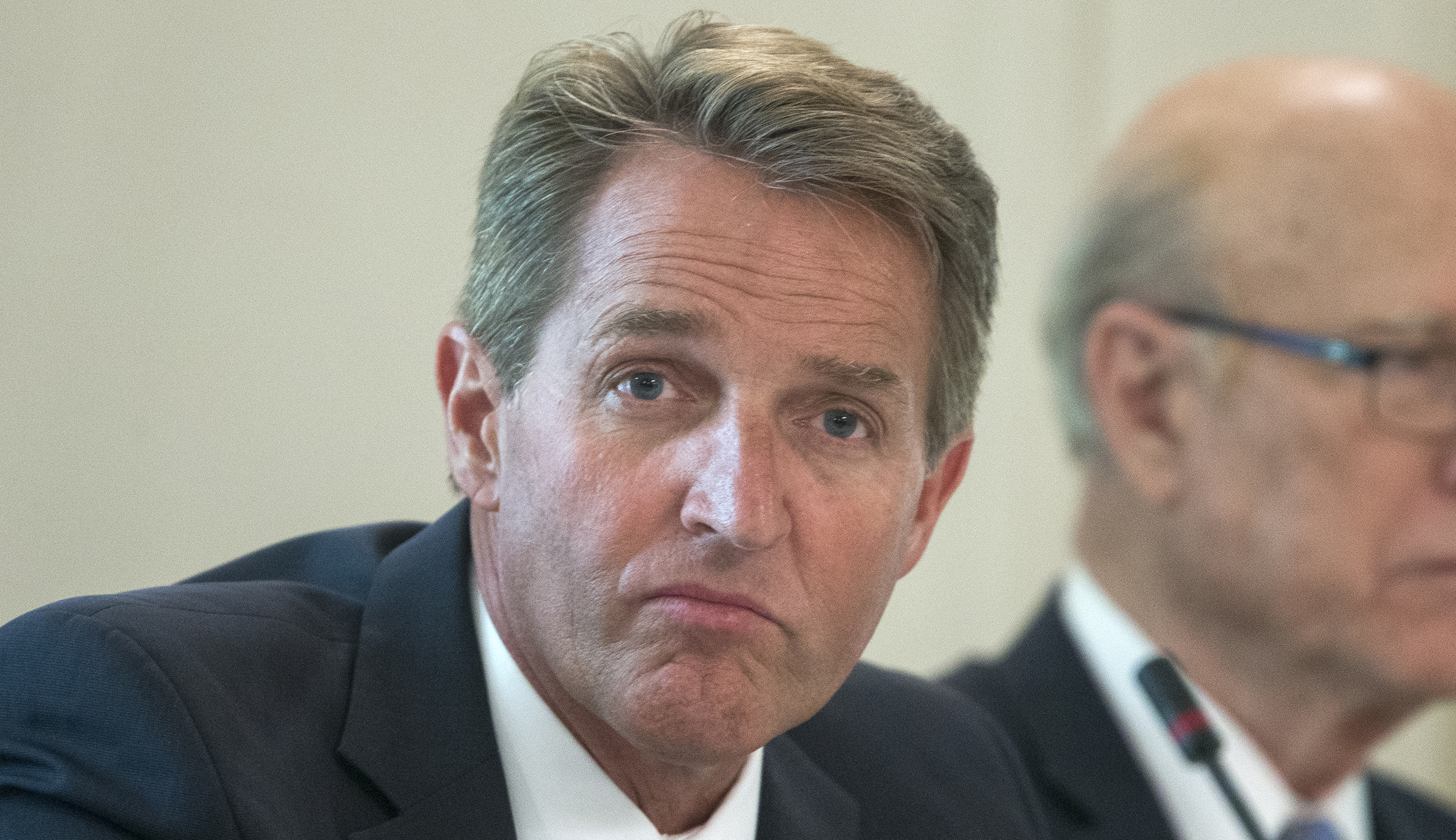 Jeff Flake chides Trump for saying Dems who did not applaud during State of the Union were ‘un-American,’ ‘treasonous’