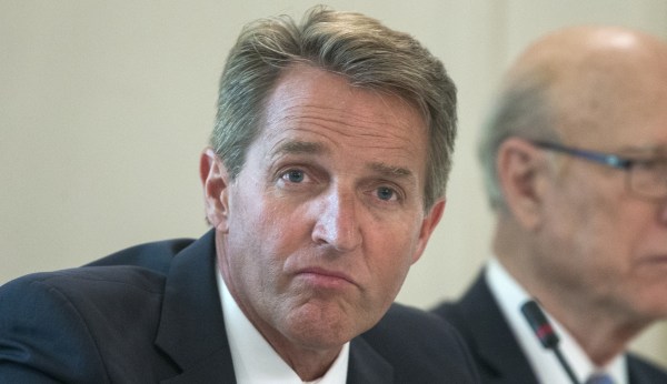 Jeff Flake chides Trump for saying Dems who did not applaud during State of the Union were ‘un-American,’ ‘treasonous’