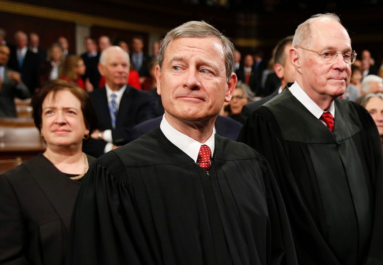 The quickest scenario involves Roberts issuing the decision 