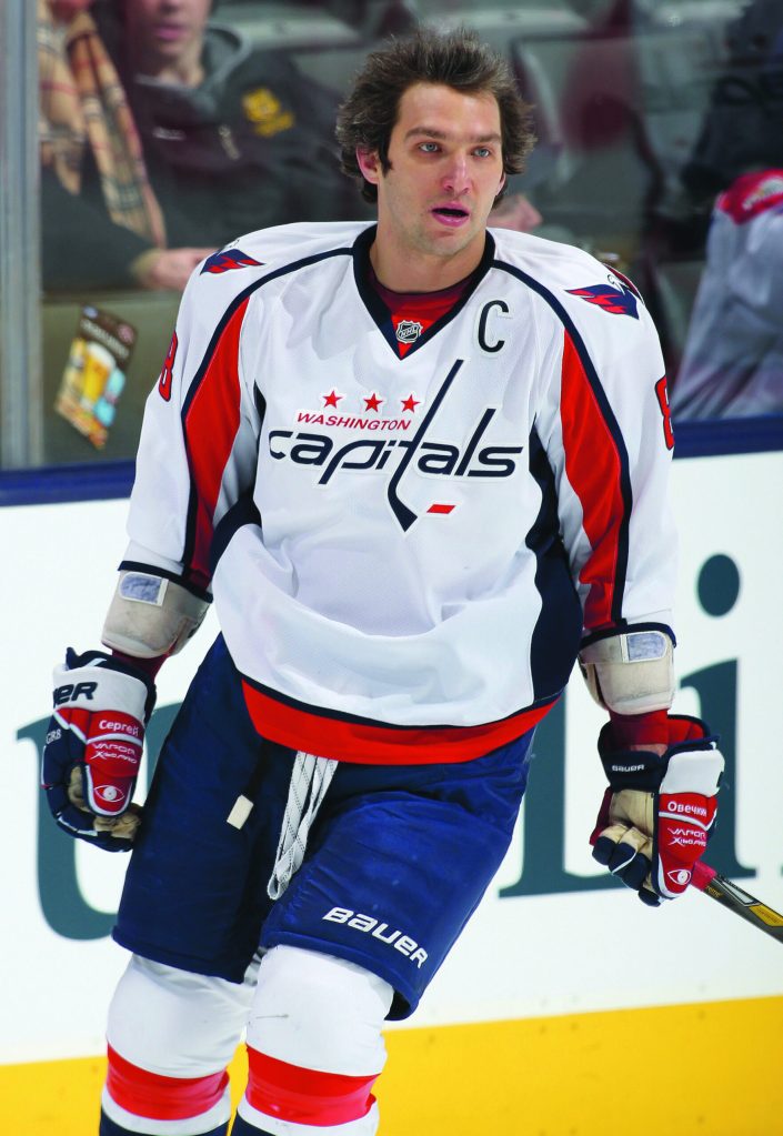 Alex Ovechkin gets right by switching from left wing