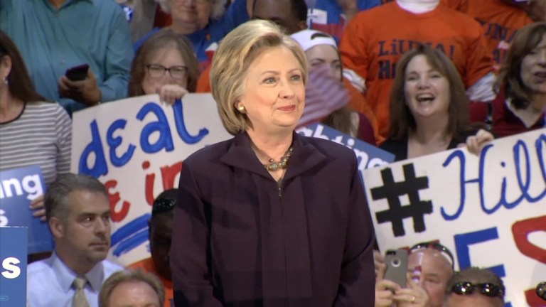 Clintons Canvass California Before Primary