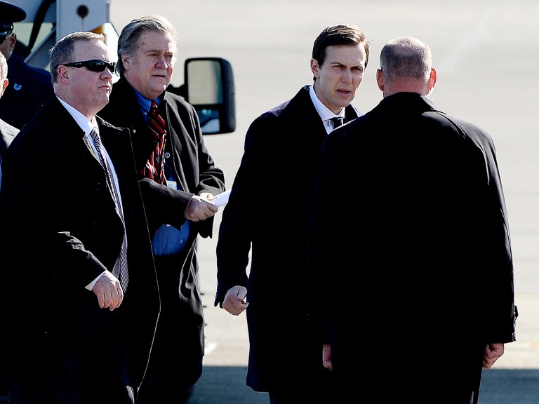 A former White House adviser said infighting among top staffers is no longer a problem. (AP Photo/Mark Zaleski)