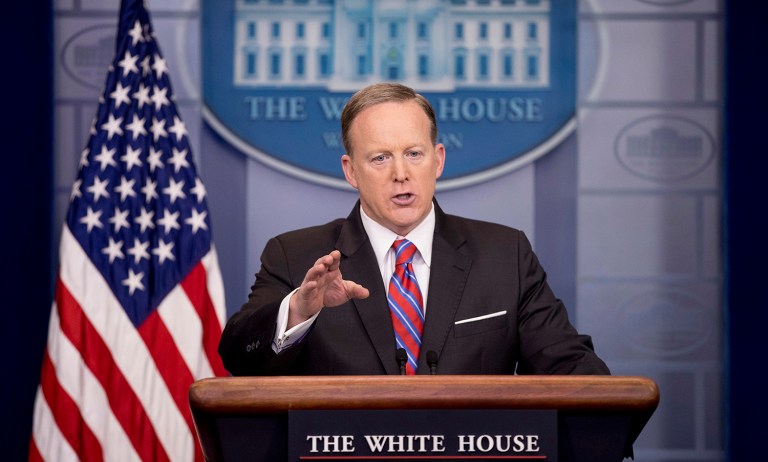 President Trump does not plan to make additional changes to his staff in the foreseeable future, White House press secretary Sean Spicer said. (AP Photo/Andrew Harnik)