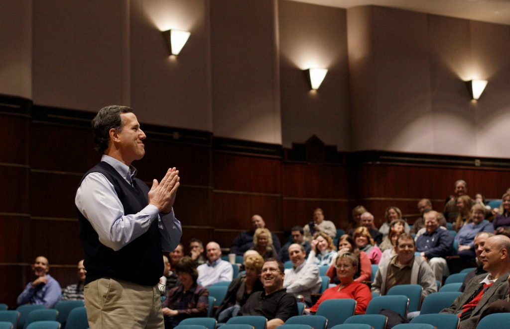 Santorum: Obama engaging in class warfare