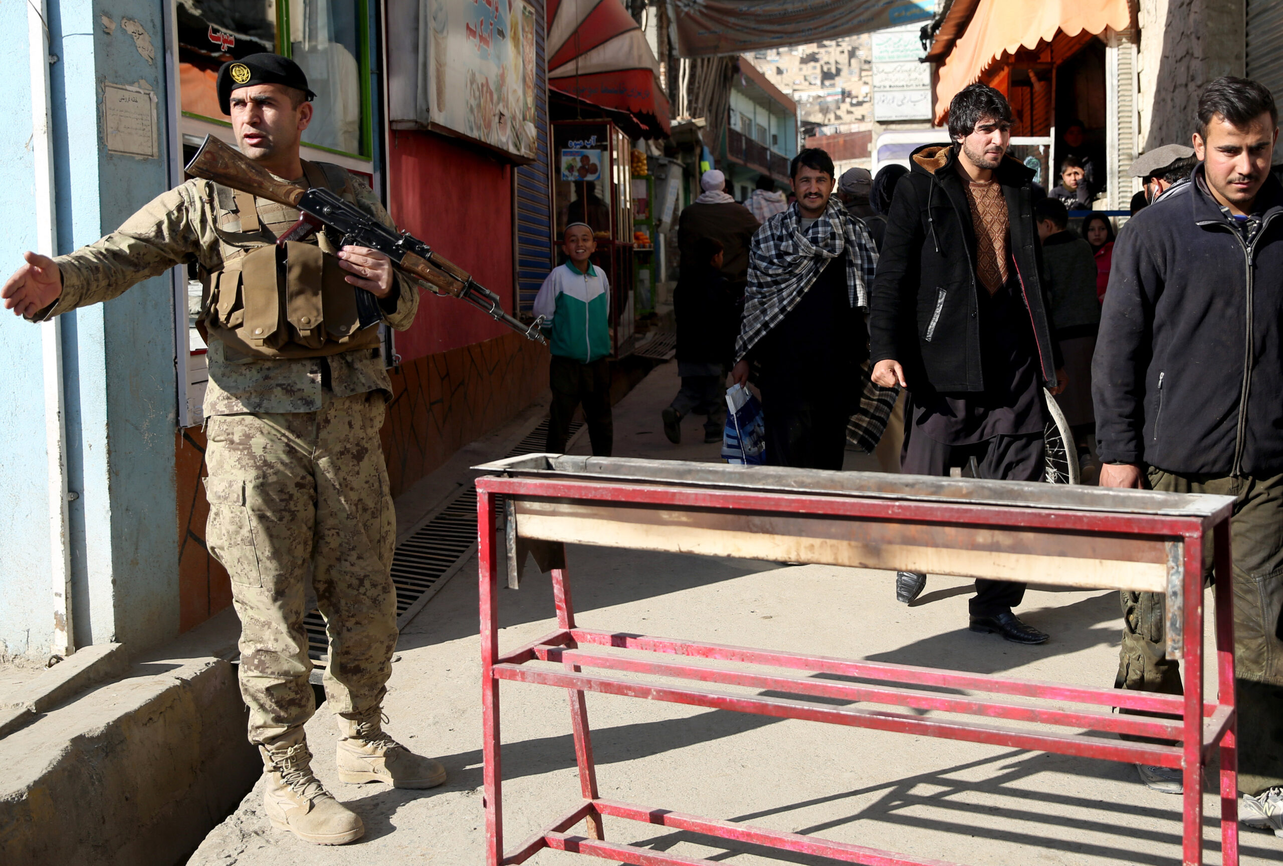 Two NATO soldiers killed at southern Afghanistan base