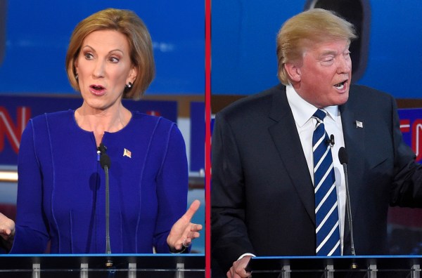 Quick report card: An ‘A’ for Carly, C- for Trump