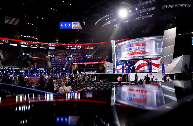 Dr. Ben Carson and Senate Majority Leader Mitch McConnell will be among the speakers at the Republican National Convention on Tuesday night. (AP Photo/Carolyn Kaster)