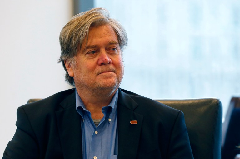 Stephen Bannon said it's the 
